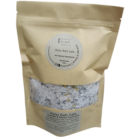 Bath Salts - Relaxing - Lavendar and Roman Chamomile